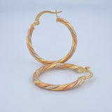 Candongas Mary 1.65gr / 2.5cm / Oro 18K &