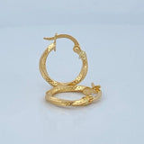 Candongas Yuli 0.85gr / 1.7cm / Oro 18K &