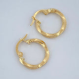 Candongas Yuli 0.85gr / 1.7cm / Oro 18K &