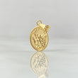 Dije San Miguel Arcangel 0.7gr / 2cm / Oro Amarillo 18K ©