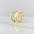Candongas Tornillo 1.52gr / 1.5cm / Oro Amarillo 18K