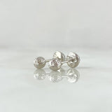 Topos Bola Dimantada 0.45gr / 3mm Oro Blanco 18K