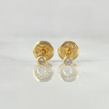 Topos Bisel 0.35gr / 2mm Oro Amarillo 18K ©