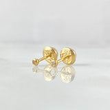 Topos Bisel 0.35gr / 2mm Oro Amarillo 18K ©