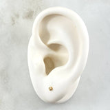 Topos Bisel 0.35gr / 2mm Oro Amarillo 18K ©