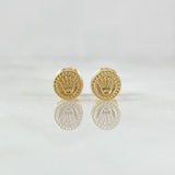 Topos Sello RX 0.75gr / 7.7mm Bordeado Oro Amarillo 18K ©