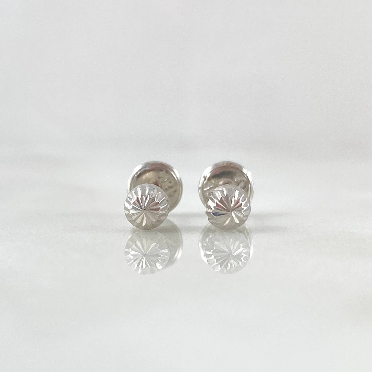 Topos Bola Dimantada 0.45gr / 3mm Oro Blanco 18K