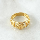 Anillo 15s Corazon Ramilletes 3.55gr / T6 1/4 / Oro 18K ©