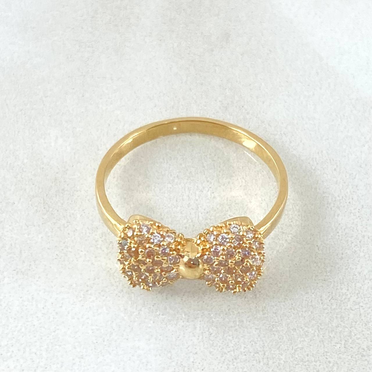 Anillo Moño 2.4gr / T5 3/4 / Oro 18K ©
