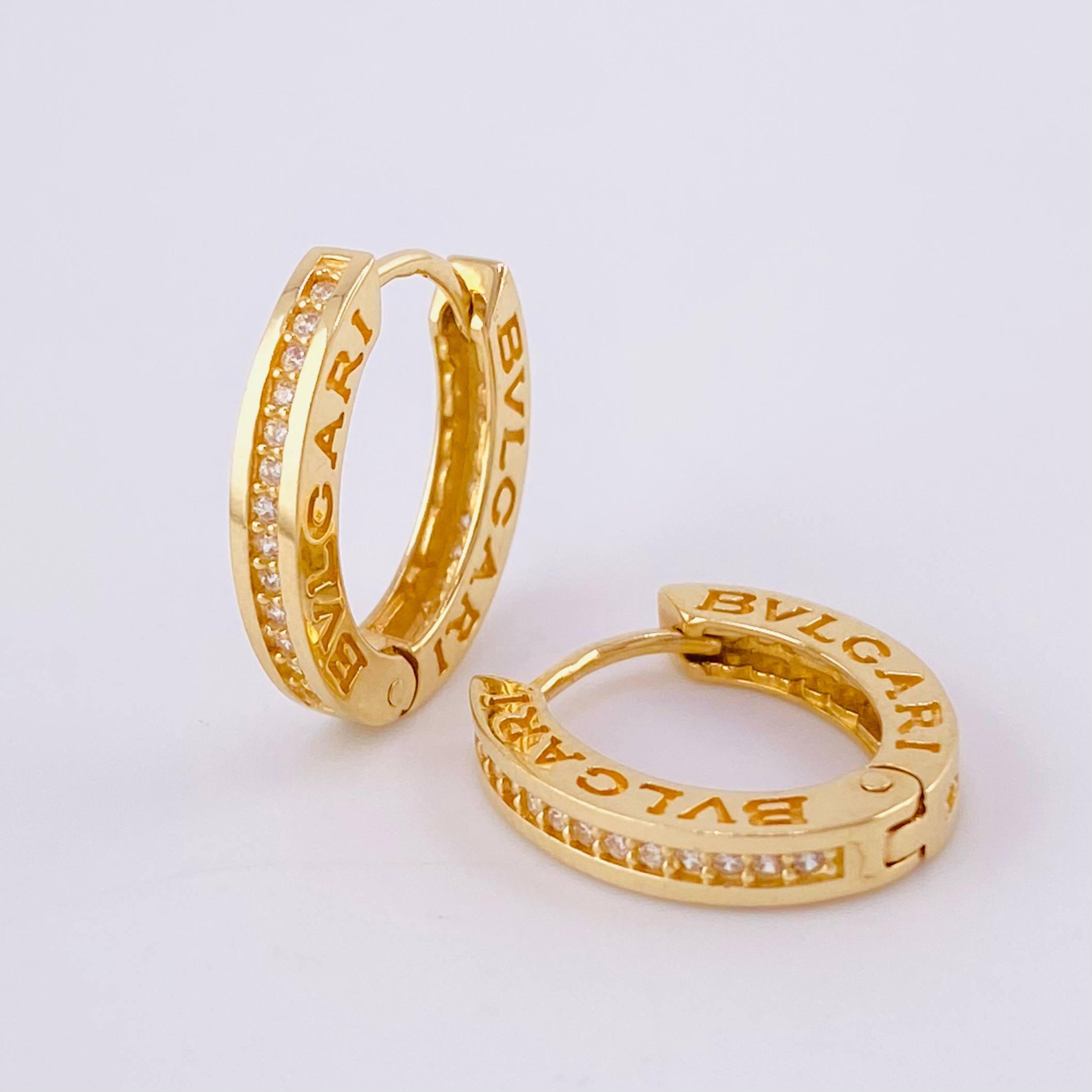 Candongas Carril Ovalados 4.05g / 1.6cm Oro Amarillo 18K