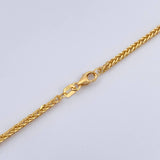 Cadena Franco 5.05gr / 60.1cm / 1.5mm Oro Amarillo +3 18K &