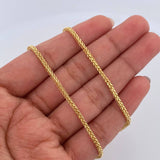Cadena Franco 4.8gr / 44.8cm / 1.7mm Oro Amarillo +3 18K &