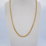 Cadena Franco 4.8gr / 44.8cm / 1.7mm Oro Amarillo +3 18K &