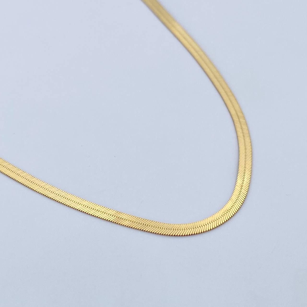 Cadena Espejo 4.45gr / 40cm / +3 Oro 18K $