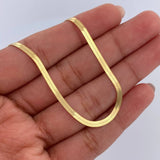 Pulso Espejo 2.35gr / 19.2cm / 2.1mm Oro Amarillo +3 18K &