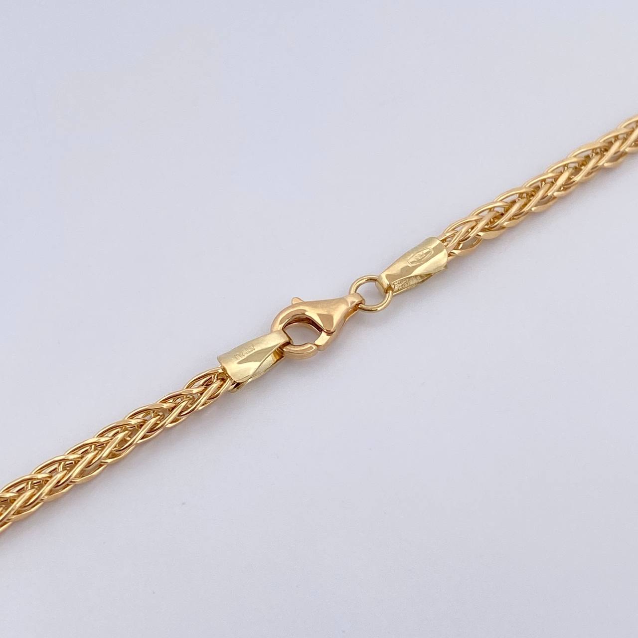 Cadena Franco 9.8gr / 60.7cm / 2.3mm Oro Amarillo +3 18K $