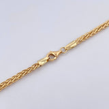 Cadena Franco 9.8gr / 60.7cm / 2.3mm Oro Amarillo +3 18K $