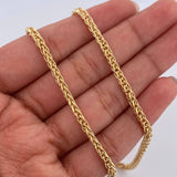 Cadena Franco 9.8gr / 60.7cm / 2.3mm Oro Amarillo +3 18K $