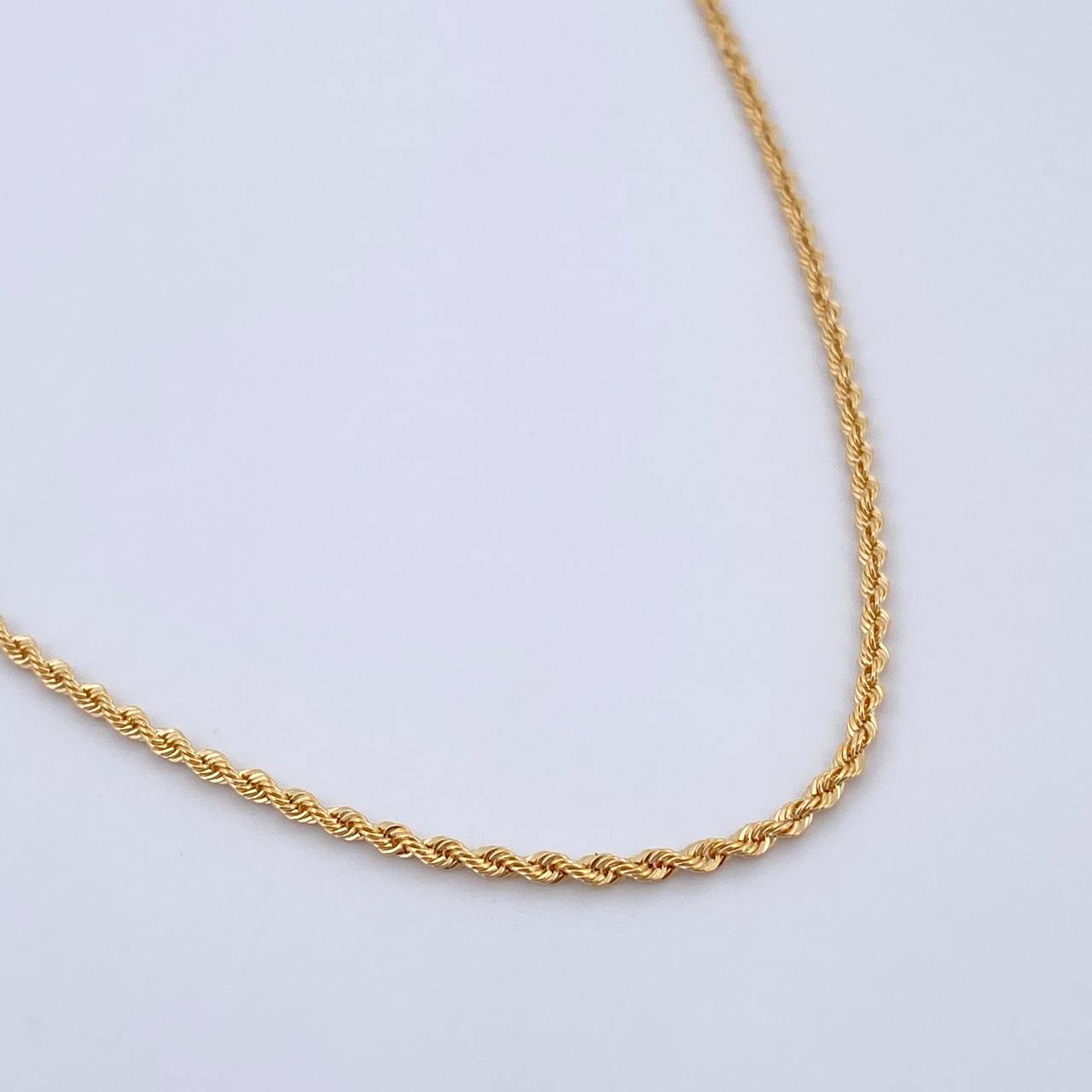 Cadena Lazo 1.8gr / 51.5cm / Oro Amarillo +3 18K $