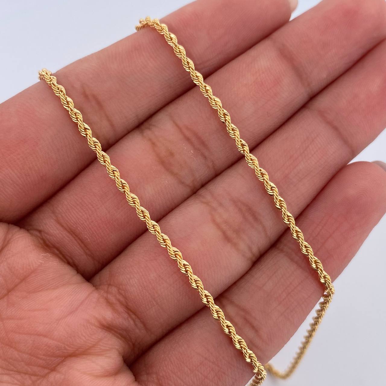Cadena Lazo 1.8gr / 51.5cm / Oro Amarillo +3 18K $