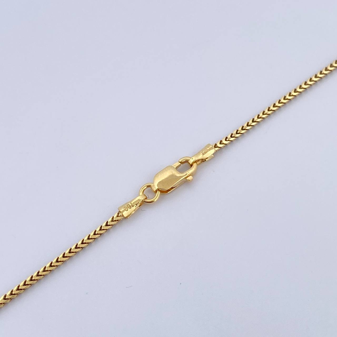 Cadena Franco Especial 6.65gr / 60cm / 1.2mm Oro Amarillo +4 18K $