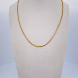 Cadena Franco Especial 6.65gr / 60cm / 1.2mm Oro Amarillo +4 18K $