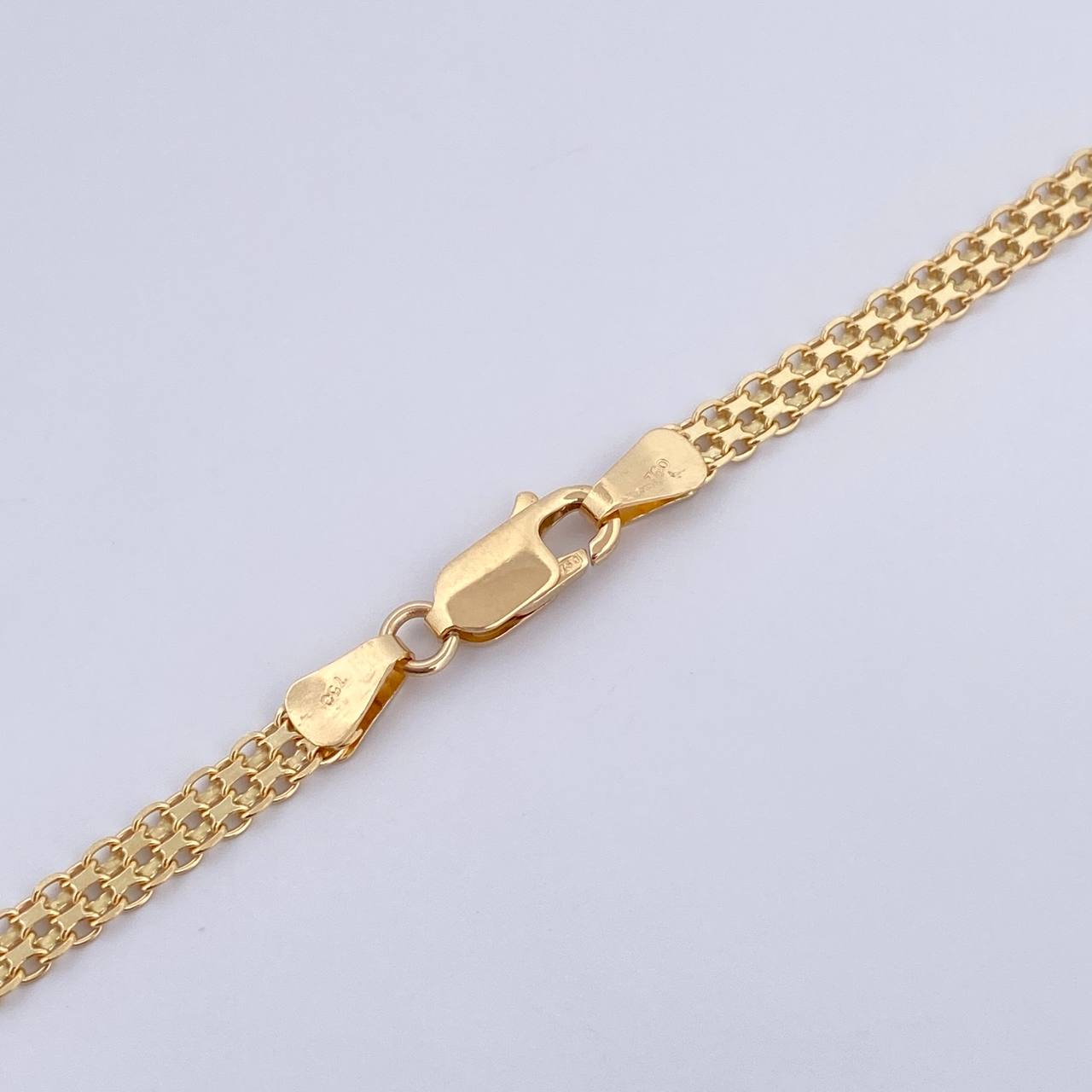Cadena China 12.9gr / 60.5cm / 3.8mm Oro Amarillo +0 18K $