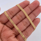 Cadena China 12.95gr / 60.4cm / 3.8mm Oro Amarillo +0 18K $