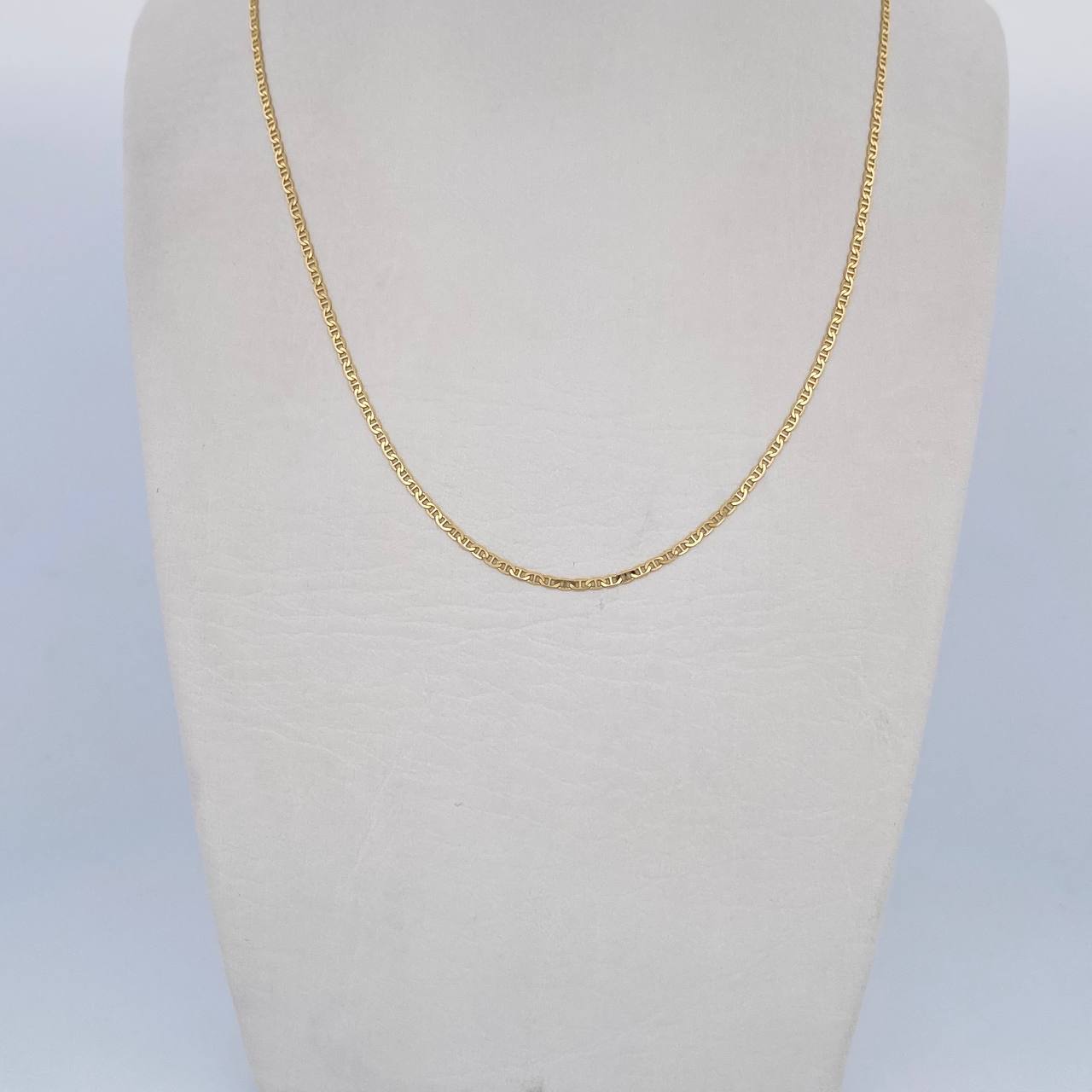 Cadena Escalera 1.6gr / 40.1cm / 1.4mm Oro Amarillo +3 18K $