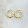 Candongas Asby 1.4gr / 2.3cm / Oro Amarillo 18K *