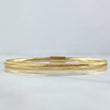 Pulso Aro Reticulado Plano 1gr / 16.5cm-18.5cm / 1.6mm-3mm Oro Amarillo +4 18K ©