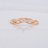 Anillo Nudo Marqueza 1.2g / T7 3/4 Oro Rosa 18K