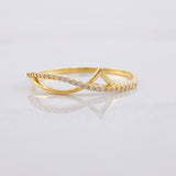 Anillo Latido Cardiaco 1.1g / T8 1/4 Oro Amarillo 18K