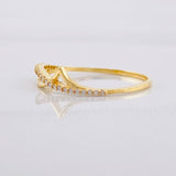 Anillo Latido Cardiaco 1g / T6 1/2 Oro Amarillo 18K
