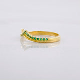 Anillo Montaña 1.8g / T6 1/4 Oro Amarillo 18K