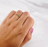 Anillo Montaña 1.8g / T6 1/4 Oro Amarillo 18K
