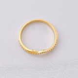 Anillo Montaña 1.9g / T7 1/2 Oro Amarillo 18K