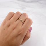 Anillo Montaña 1.9g / T7 1/2 Oro Amarillo 18K