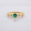 Anillo Carril Chispas 1.55g / T6 1/2 Oro Amarillo 18K