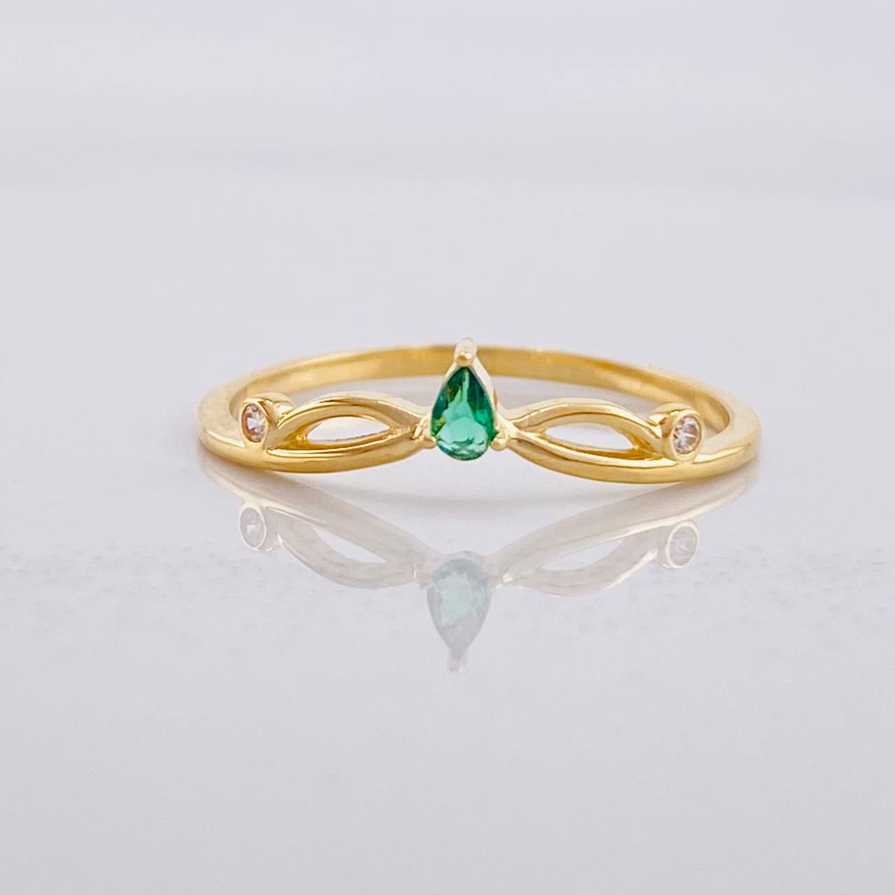 Anillo Nudo Marqueza 1.15g / T6 Oro Amarillo 18K