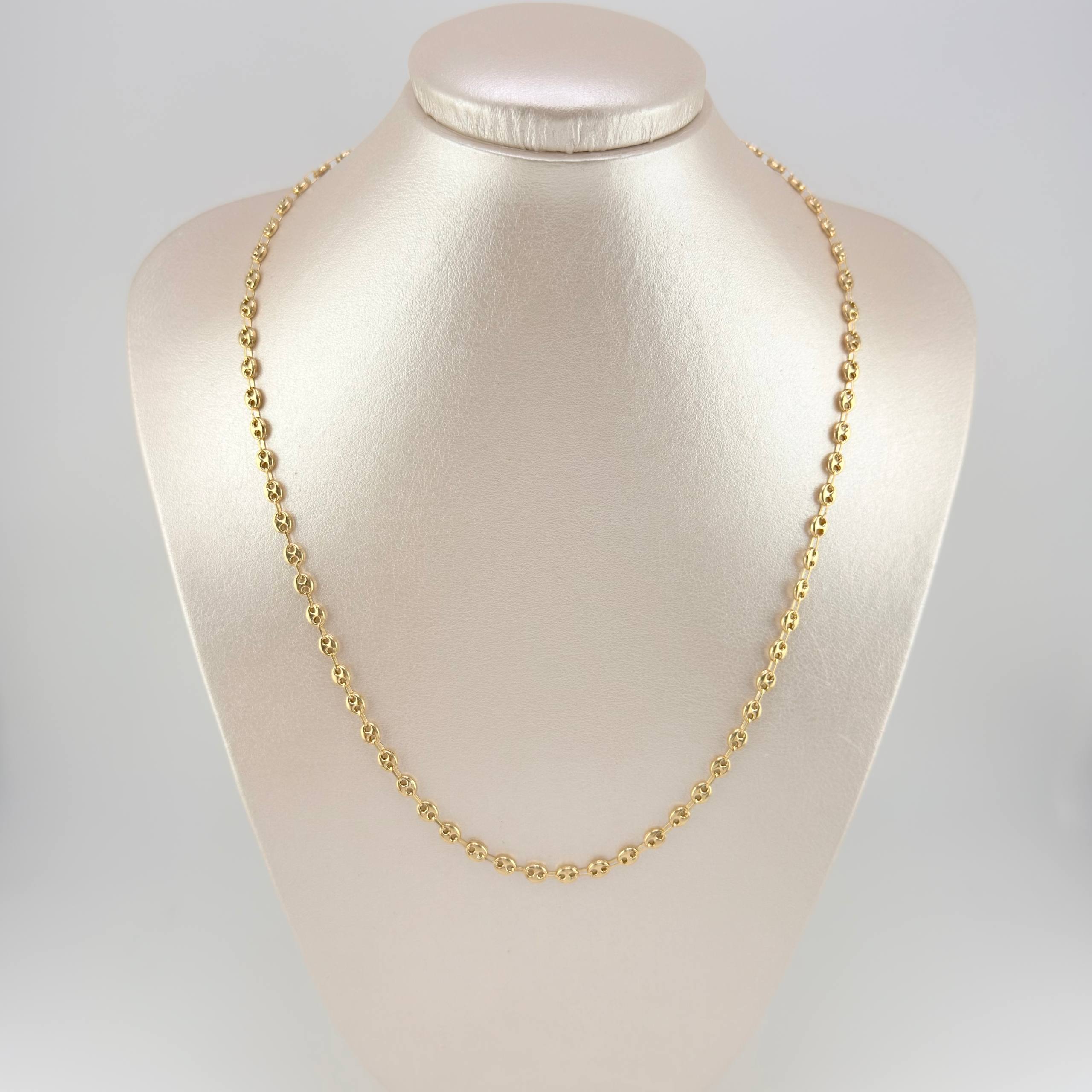 Cadena Gc 10.25 g / 56.6 cm / 5 mm Oro Amarillo 18K