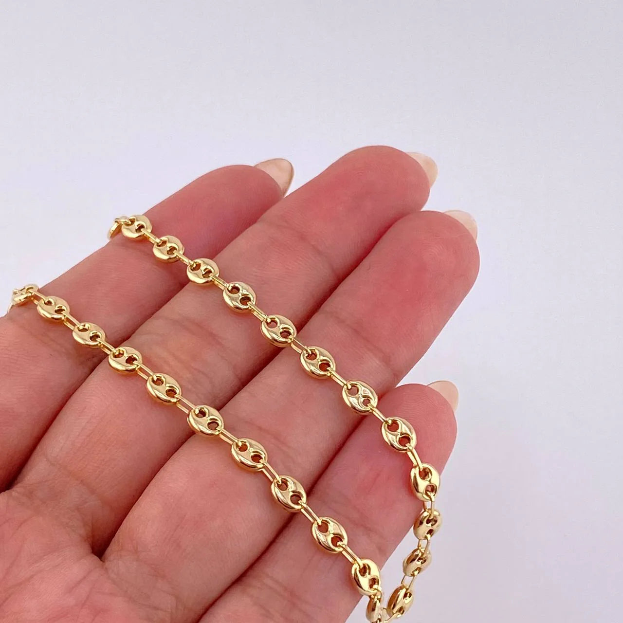 Cadena Gc 6.1 g / 50 cm / 3.8 mm Oro Amarillo 18K