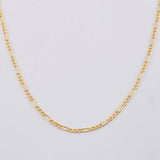 Cadena Figaro 1.35g / 45cm / 1.85mm Oro Amarillo 18K
