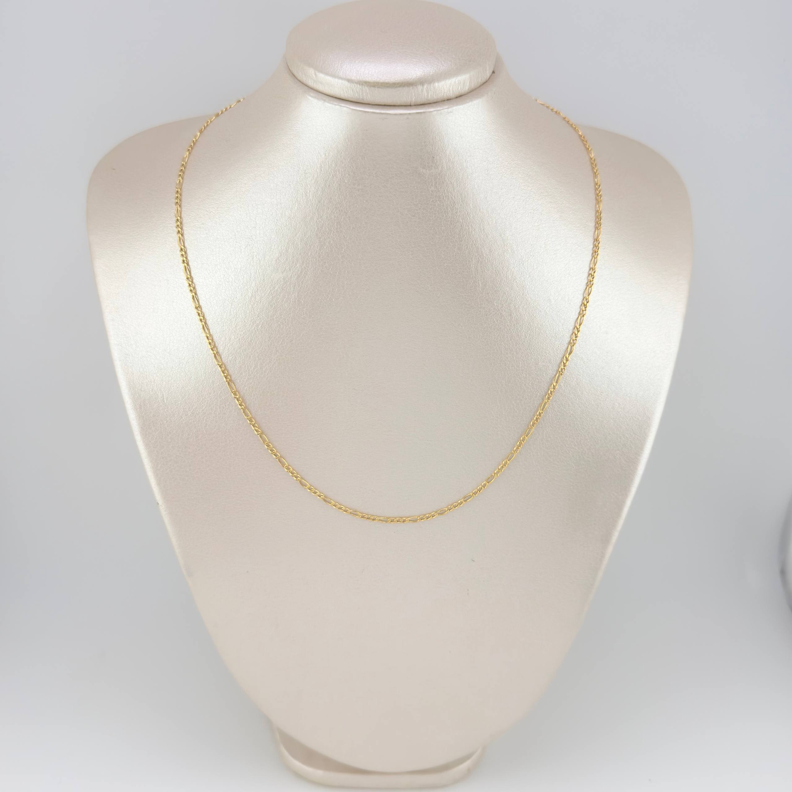 Cadena Figaro 1.45 g / 45.2 cm / 1.9 mm Oro Amarillo 18K