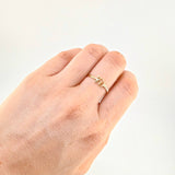 Anillo Fé 0.95 g / T8 Oro Amarillo 18K