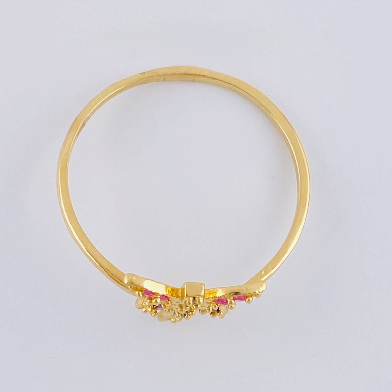 Anillo Libelula 1.05 g / T7 3/4 Oro Amarillo 18K