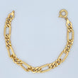 Pulso Figaro 4.15gr / 19cm / +1 Oro 18K $