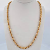 Cadena Lazo 11.4gr / 70.3cm / 4.2mm Oro Amarillo +3 18K &