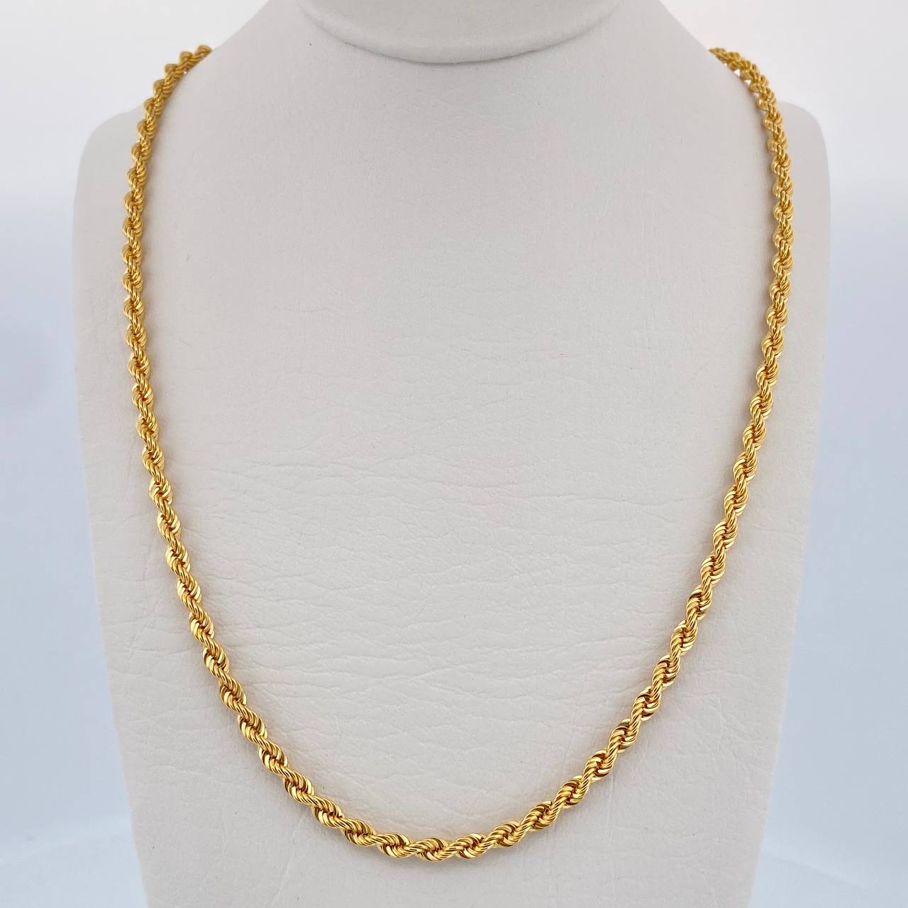Cadena Lazo 7.9gr / 60.5cm / 3.2mm Oro Amarillo +3 18K $