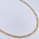Cadena Figaro 6.1gr / 55cm / +0 Oro 18K &